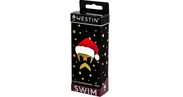 WESTIN - Vánoční dárková nástraha Swim Glidebait Suspending 12 cm 53 g Christmas Edition 2026