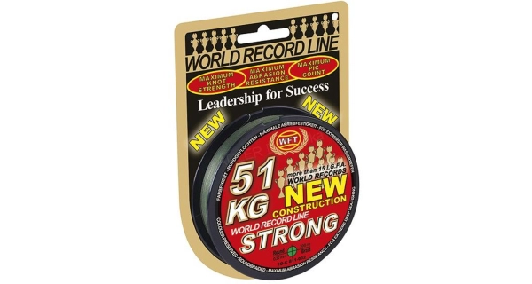 WFT - Šňůra KG Strong Green 0,64 mm 109 kg 250 m