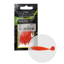 WIZARD - Gumová nástraha Blink Eye červená 5,5 cm 3 ks