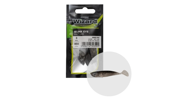 WIZARD - Gumová nástraha Blink Eye šedá 5,5 cm 3 ks