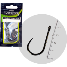 WIZARD - Háčky Catfish Worm Pro Brazed vel. 4/0 3 ks