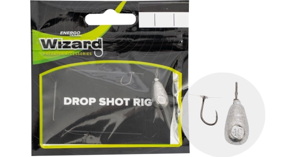 WIZARD - Hotový návazec Dropshot Leader Light 10 g 0,20 mm vel. 12