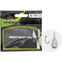 WIZARD - Hotový návazec Dropshot Leader Medium 15 g 0,25 mm vel. 8