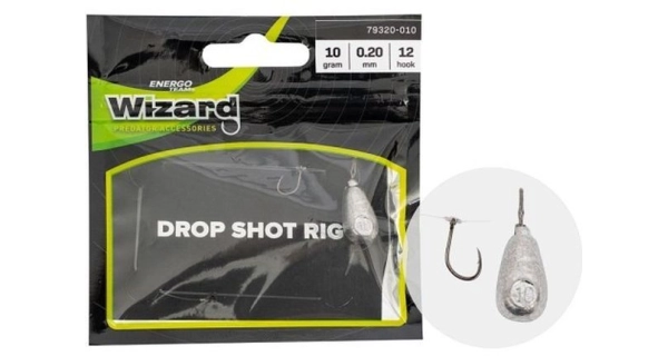 WIZARD - Hotový návazec Dropshot Leader Medium 15 g 0,25 mm vel. 8