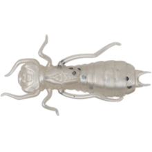 WIZARD - Nástraha Larva Bílá 3,5 cm 6 ks