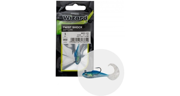 WIZARD - Nástraha Twist Shock 4,5 cm barva 002
