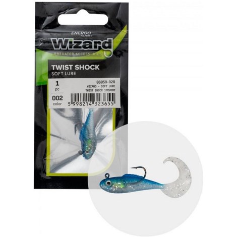 WIZARD - Nástraha Twist Shock 4,5 cm barva 002