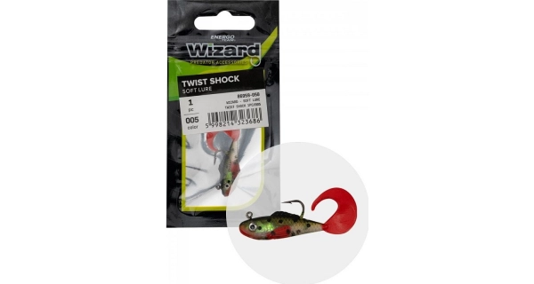 WIZARD - Nástraha Twist Shock 4,5 cm barva 005