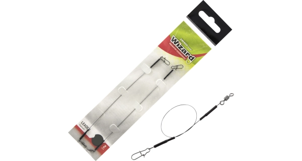 WIZARD - Návazec Titanium 22 cm 16 kg 2 ks