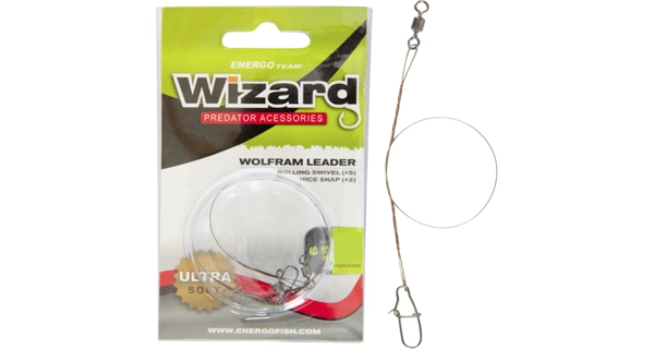 WIZARD - Návazec Ultra Soft Wolfram 15 cm 6 kg 2 ks