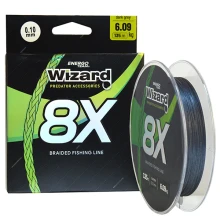 WIZARD - Pletená šňůra 8X Dark Grey 0,25 mm 21,42 kg 135 m WIZARD - Pletená šňůra 8X Dark Grey 0,25 mm 21,42 kg 135 m