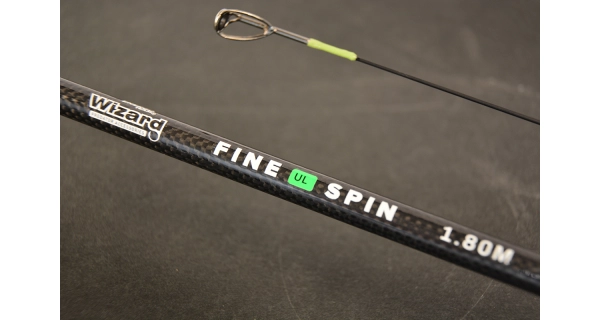 WIZARD - Přívlačový prut Fine UL Spinning 180 cm 2-6 g