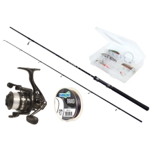 WIZARD - Přívlačový set Prut Active Spin Light 2,1 m + Naviják Black Evo