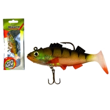 WIZARD - Umělá nástraha Swimbait Big Perch Green Holo 7,6 cm