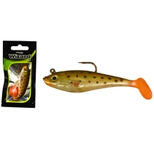 WIZARD - Umělá nástraha Swimbait Paddle Long Red Roach 7,6 cm