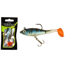 WIZARD - Umělá nástraha Swimbait Paddle Perch Blue Minnow 7,6 cm