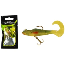 WIZARD - Umělá nástraha Swimbait Paddle Perch Full Green 7,6 cm