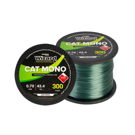 WIZARD - Vlasec Cat Mono 300 m 0,4 mm 19,6 kg