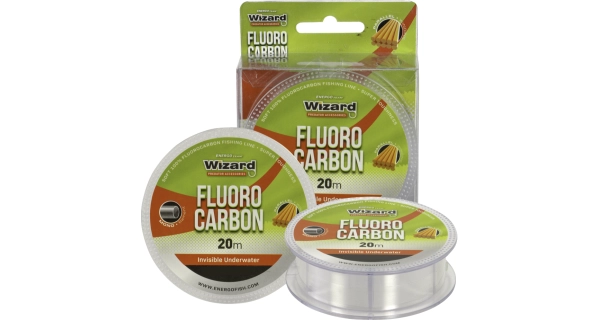 WIZARD - Vlasec Fluorocarbon Transparent 0,40 mm 17,12 kg 20 m