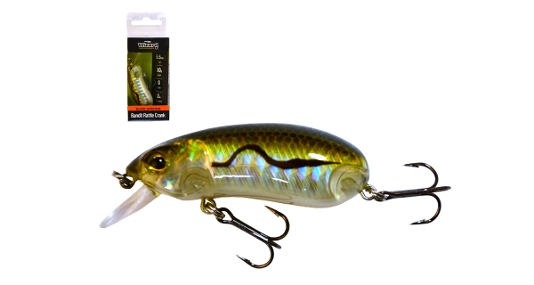WIZARD - Wobler Bandit Rattle Crank Slow Sinking 5,5 cm 10 g SG