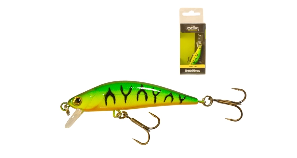 WIZARD - Wobler Rattle Minnow Sinking 5 cm 3,5 g CT
