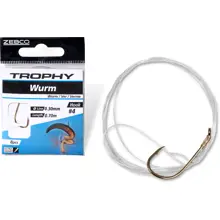 ZEBCO - Hotový návazec Trophy Worm 70 cm vel. 4 8 ks