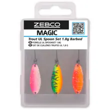 ZEBCO - Plandavka Target Fish Trout UL Spoon Set 1,8 g 3 ks