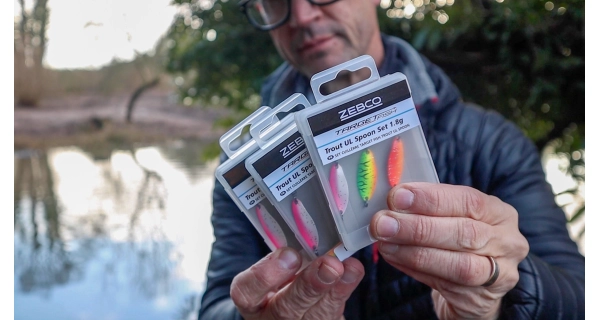 ZEBCO - Plandavky Target Fish Trout UL Spoon Set 2,2 g
