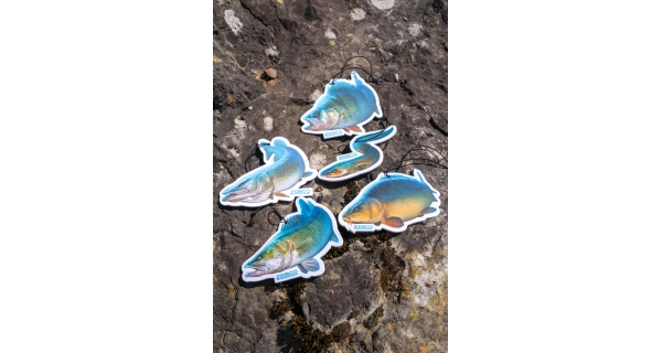ZEBCO - Vůně do auta Target Fish Air Freshener Zander Candát