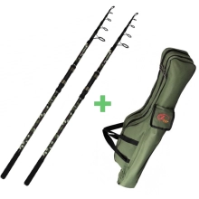 ZFISH - 2x Prut Kingstone 3,6 m 3 lb + pouzdro