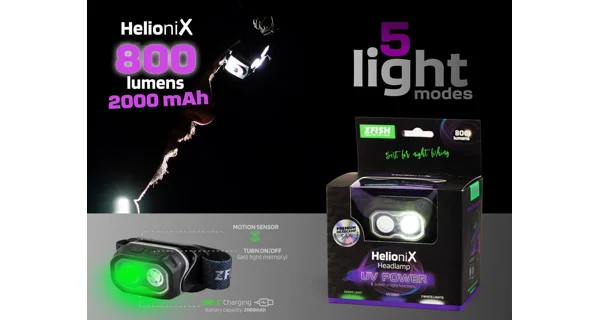 ZFISH - Čelovka Helionix UV