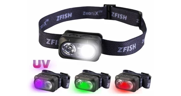 ZFISH - Čelovka Zeonix UV