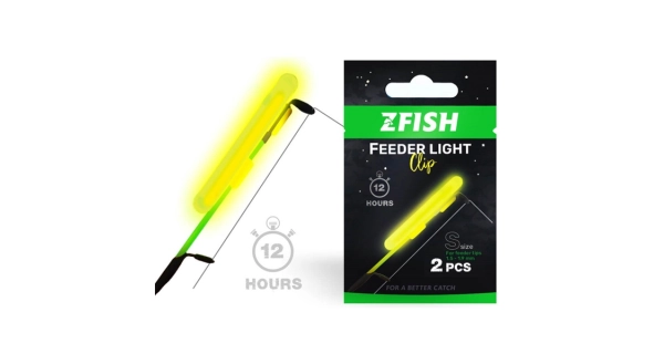 ZFISH - Chemické světlo Feeder Clip vel. S 2 ks