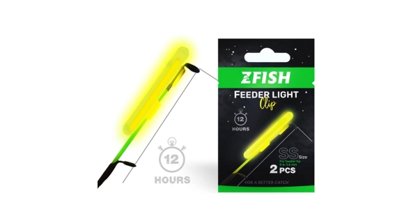 ZFISH - Chemické světlo Feeder Clip vel. SS 2 ks