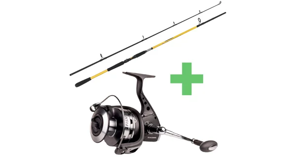 ZFISH - Combo prut Kodiak 2,4 m 100-250 g + Naviják Zeus ZX 8000