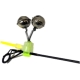 ZFISH - Dvojitá rolnička Double Bell Light Clip 2 ks
