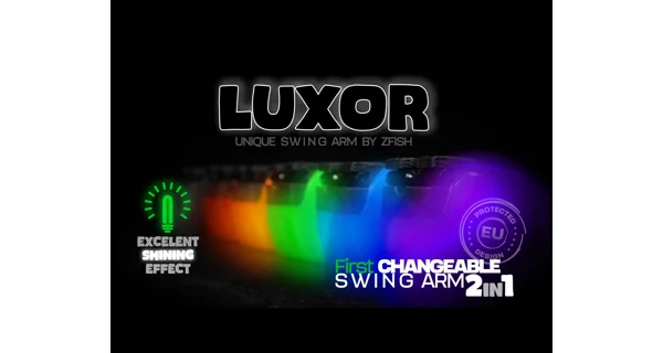 ZFISH - Indikátor záběru Swing Arm Luxor Modrá