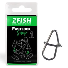 ZFISH - Karabinka Fastlock Snap vel. 1 10 ks