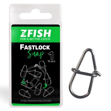 ZFISH - Karabinka Fastlock Snap vel. 2 10 ks