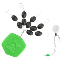 ZFISH - Korálky Tungsten Oval Beads 4 mm 10 ks