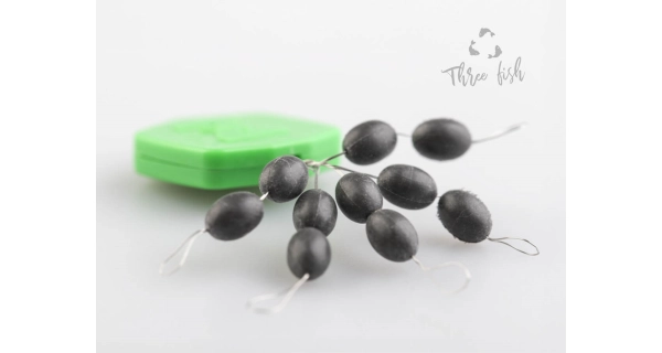 ZFISH - Korálky Tungsten Oval Beads 4 mm 10 ks