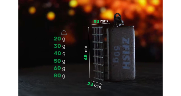 ZFISH - Krmítko ECO Square Feeder 80 g