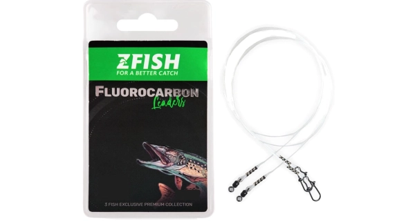 ZFISH - Lanko Fluorocarbon Leader 15 cm 7 kg 2 ks