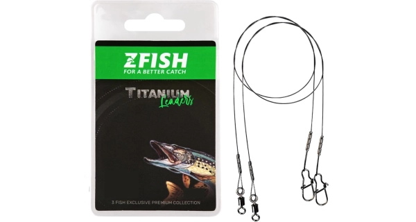 ZFISH - Lanko Titanium Leader 20 cm 12 kg 2 ks