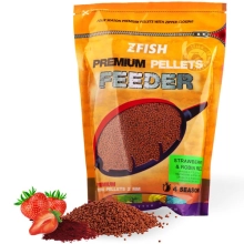 ZFISH - Mikro pelety Premium Feeder Pellets 2 mm 700 g Strawberry & Robin Red