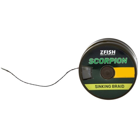 ZFISH - Návazcová šňůrka Scorpion Sinking Braid 11,33 kg 20 m