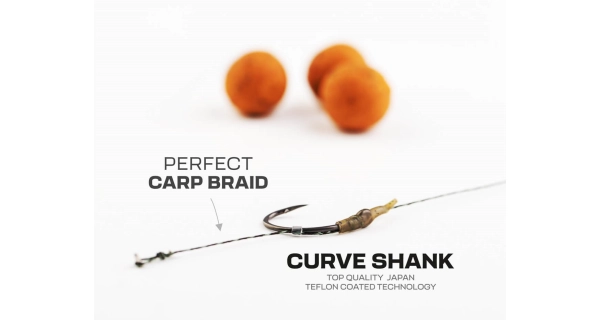 ZFISH - Návazec Curve Shank Carp Rig vel. 2 2 ks