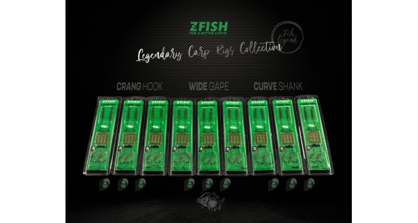 ZFISH - Návazec Curve Shank Carp Rig vel. 2 2 ks