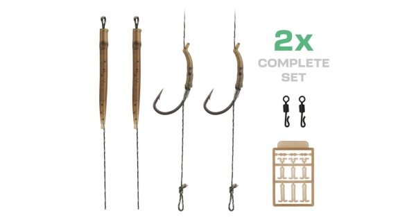 ZFISH - Návazec Curve Shank Carp Rig vel. 6 2 ks