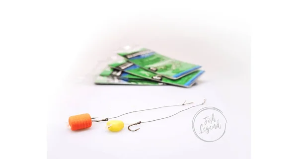 ZFISH - Návazec Method Feeder Rig Quick Stop Braid vel. 4 5 ks